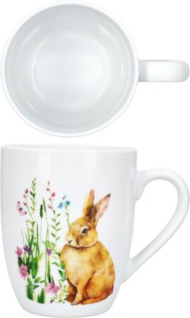 Набір із 6 кавових чашок 280 мл до Великдня MamboCat