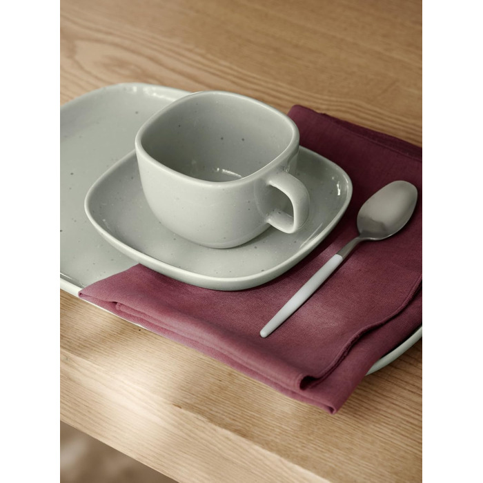 Чашка для кави 200 мл з блюдцем, Mirage Gray VAHLO Blomus