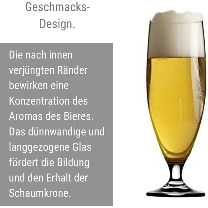 Набір із 6 склянок для пива 0,5 л, Imperial Stölzle Lausitz