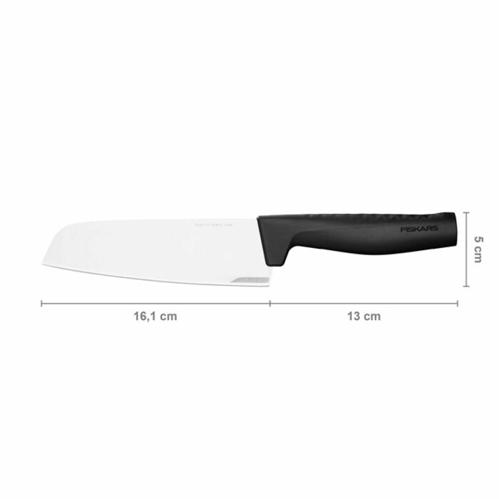 Нож Santoku Fiskars Hard Edge 16 см (1051761)