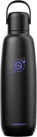 Бутылка для газированной воды 0,9 л, черная Fizz & Go SodaStream
