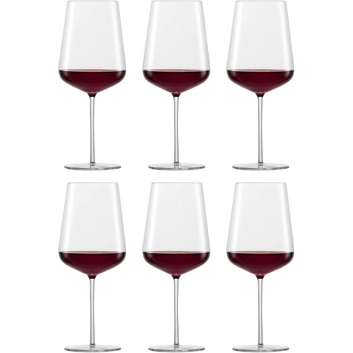Набір келихів для червоного вина 0,74 л, 6 предметів, Vervino Schott Zwiesel