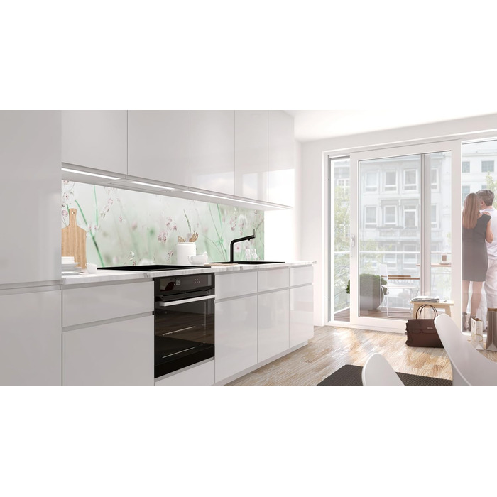 Кухонный фартук самоклеящийся 400 х 60 см StickerProfis