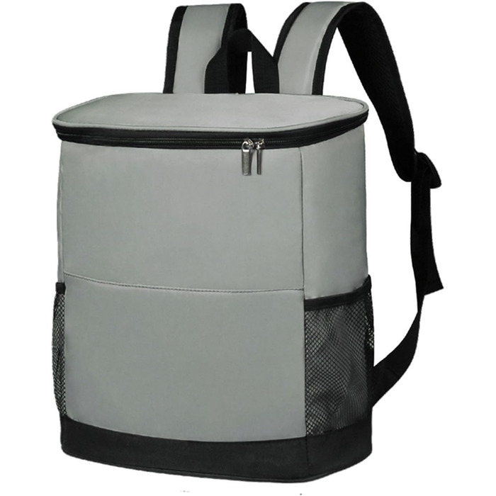 Большой терморюкзак серый Generisch