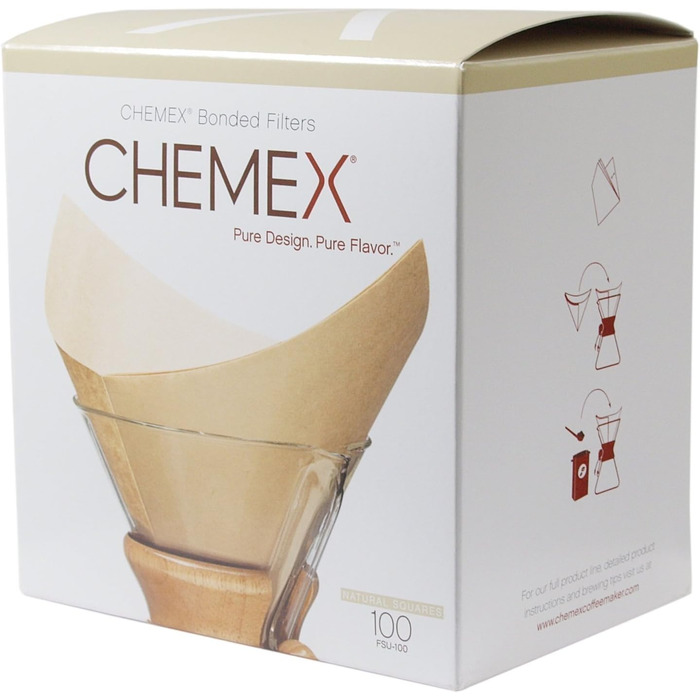 Фільтри для кави 100 шт Chemex