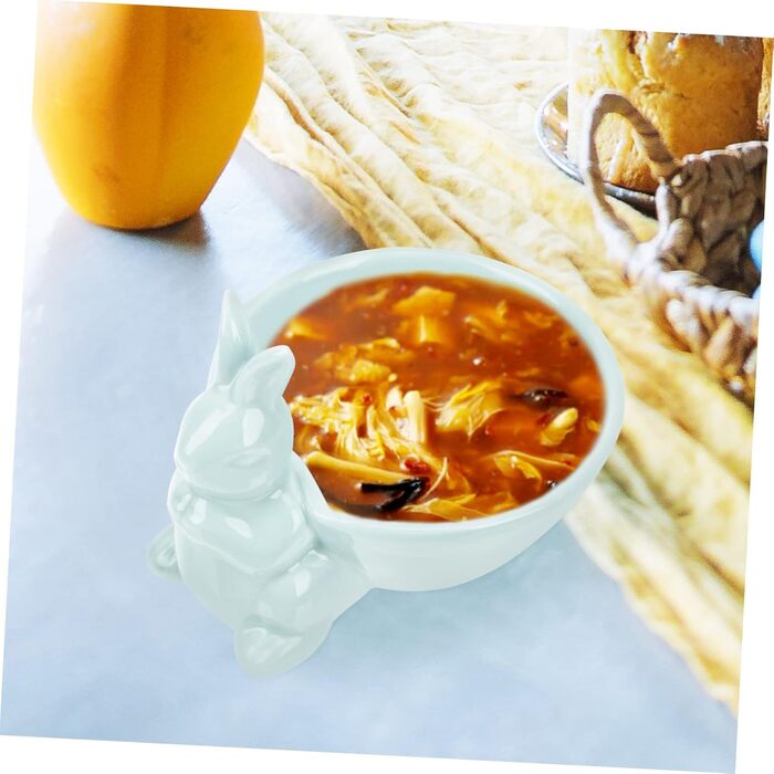 Керамическая миска с кроликом HOLIDYOYO