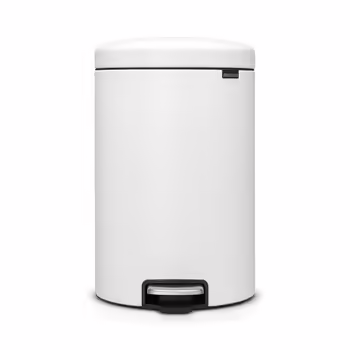 Мусорный бак с педалью 20 л бесшумный минерально-белый NewIcon Brabantia