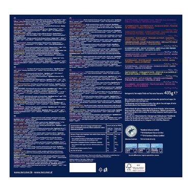 Чай Месмер - 48 чайних пакетиків 24 різновидів Атмосферний дизайн для демонстрації Різдвяний календар ідеально підходить як подарунок Фруктовий та трав&39яний чай (Зимова колекційна чайна коробка, 12 x 15 чайних пакетиків)