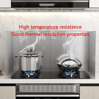 Захист від бризок з нержавіючої сталі для плити Tauzveok