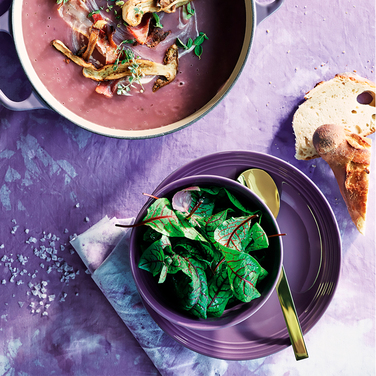 Тарілка для супу 22 см, фіолетова Le Creuset