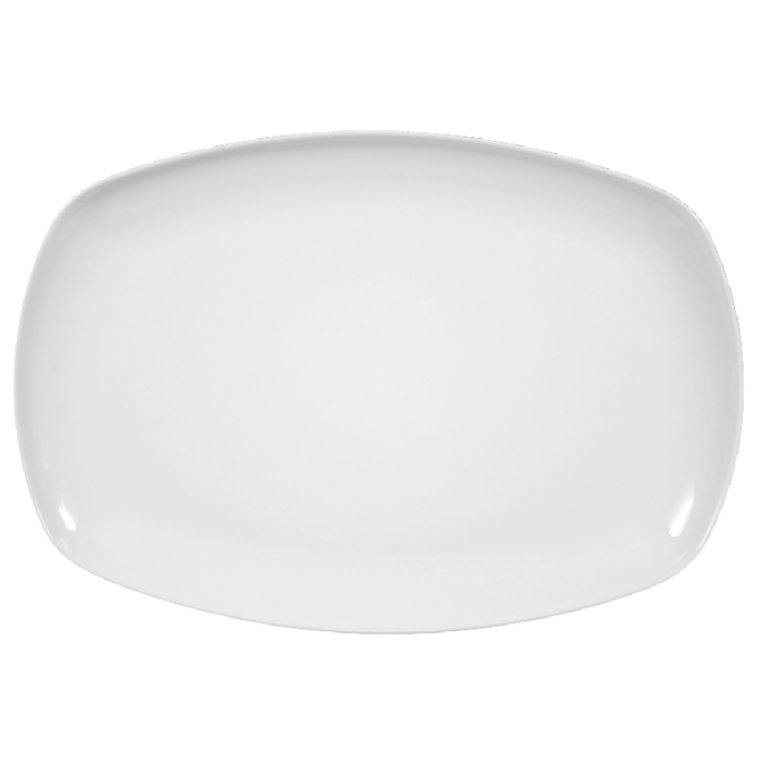 Блюдо прямоугольное 35 см белое Sketch Basic Seltmann