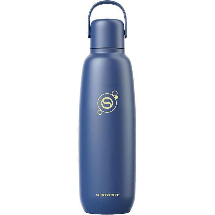 Бутылка для газированной воды 0,9 л, синяя Fizz & Go SodaStream
