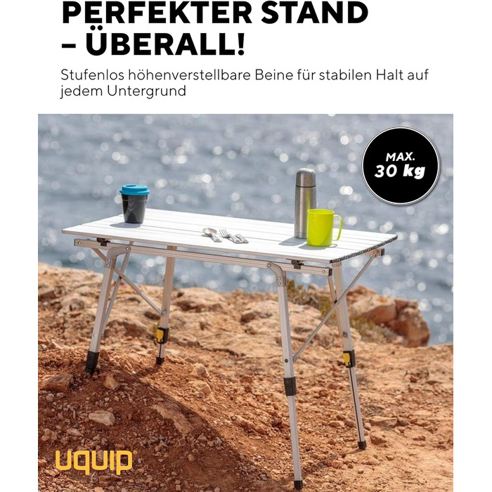 Стол для кемпинга 120 х 70 см Uquip