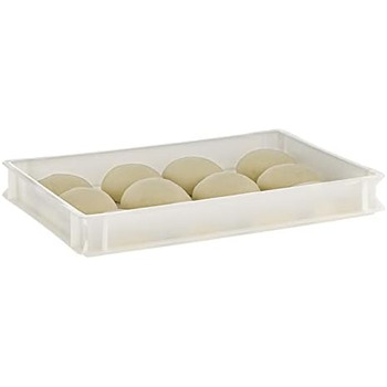 Коробка для шариков для пиццы, штабелируемая, емкость 14 литров, внутренние размеры 56,5 x 36,5 см, для профессионального хранения и расстойки шариков из теста 82440