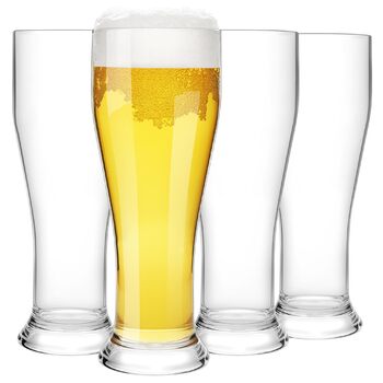 Набір склянок для пива 4 шт по 480 мл HAHASHOW
