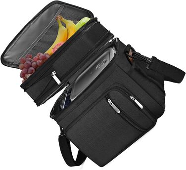 Термосумка для кемпинга черная Jesscasday