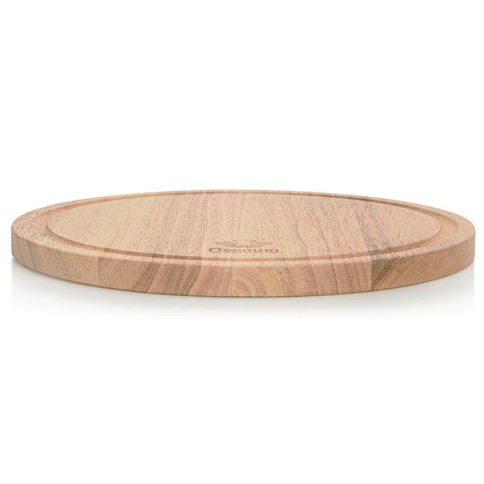 Обробна дошка Fissman кругла 25x25x1,5 см гівея (8067)