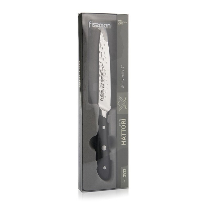 Универсальный нож Fissman HATTORI 13 см hammered (2532)