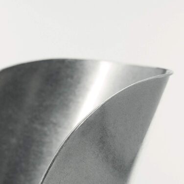Лопата для корму/мішка/зважування/наповнення Westmark, з внутрішньою рукояткою, об'єм заповнення 2600 мл (приблизно 2000 г борошна), алюміній, магазин, срібло, 90312291