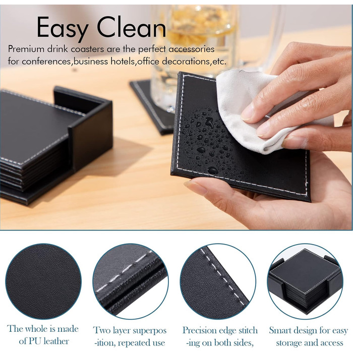 Набір підставок для напоїв 6 шт MengH-SHOP