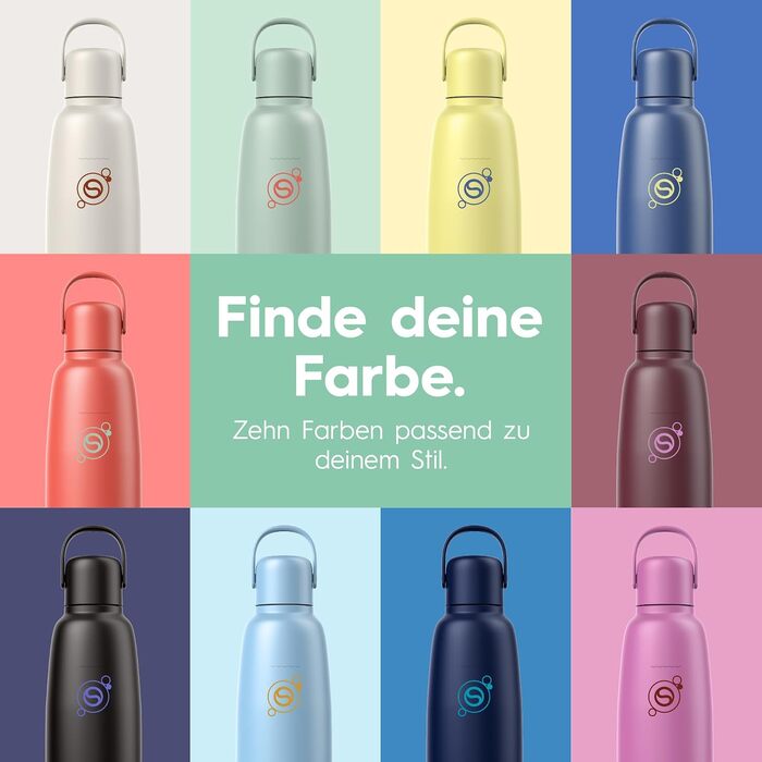 Бутылка для газированной воды 0,9 л, зеленая Fizz & Go SodaStream