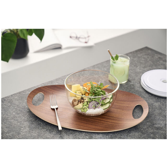 Миска с вакуумной крышкой 18 см, прозрачное стекло Fresh & Save Zwilling
