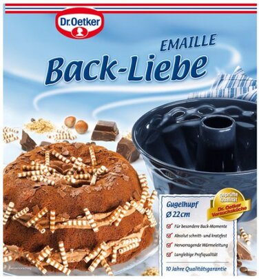 Форма для выпечки кексов Ø 22 см Back - Liebe Dr. Oetker