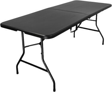 Складаний фуршетний стіл 180x74 см чорний CHEFGASTRO