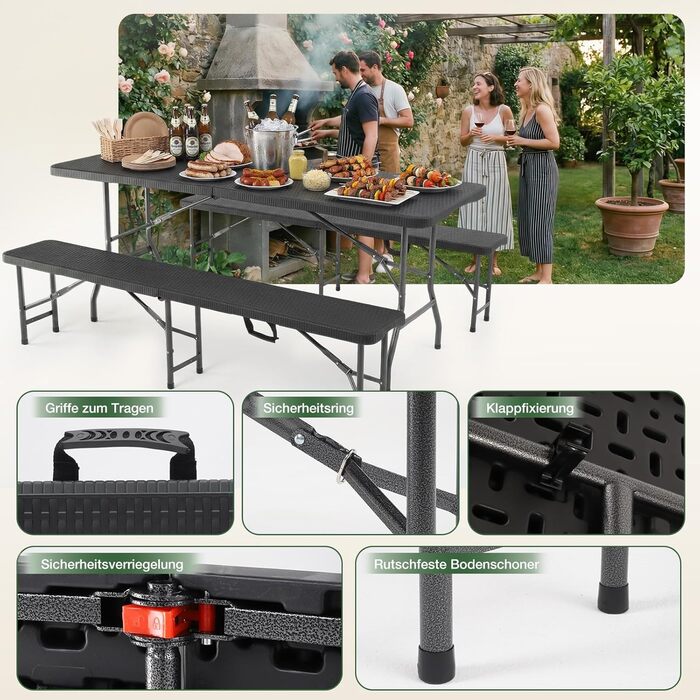 Складной набор мебели для кемпинга Sekey