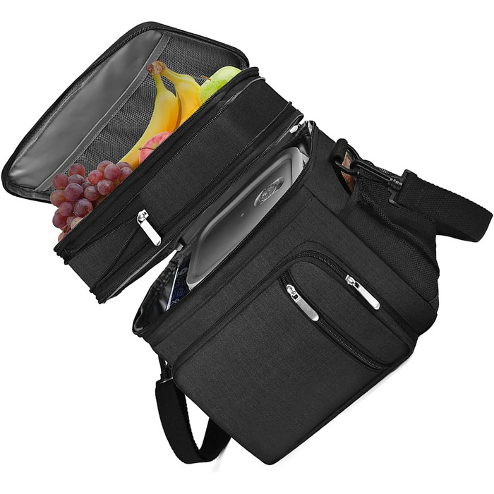 Термосумка для кемпинга черная Jesscasday