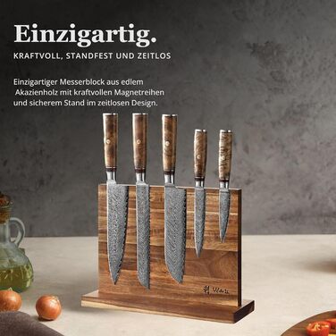 Набір кухонних ножів 6 шт Wakoli