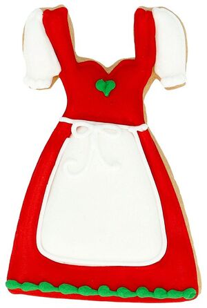 Форма для печива у вигляді баварського сукні, 9 см, RBV Birkmann