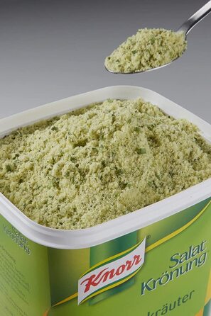 Заправка для салату Knorr Art (Легко готується, універсальна заправка для салату) 1 упаковка (1 x 1 кг) (Садові трави, 1 кг (1 упаковка))
