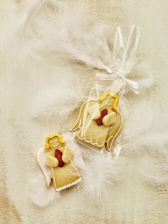 Подарунковий набір, 26 предметів, Angels are often sent as friends ... and cookies, білий, RBV Birkmann