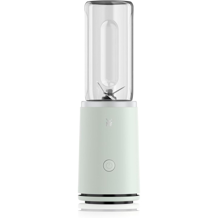 Морозно-зелений, Смузі-блендер, Персональний блендер, Керування однією рукою, Потужність 500 Вт, Стаціонарний міксер, Герметична пляшка для виносу, 0416770091