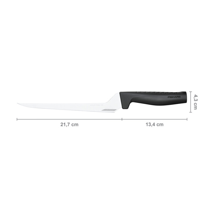 Нож филейный Fiskars Hard Edge 22 см (1054946)