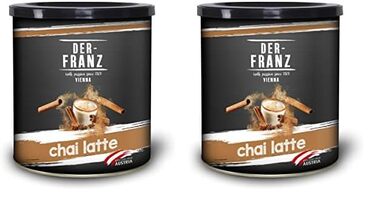 Растворимый напиток Chai Latte, 2 банки по 500 г Der-Franz