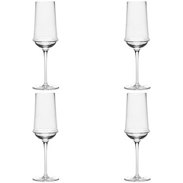 Елегантні келихи для шампанського 4 шт 400 мл Serax