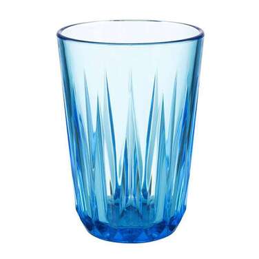 Стакан акриловий APS Crystal d7.5Xh11 см 200 мл синій 10516