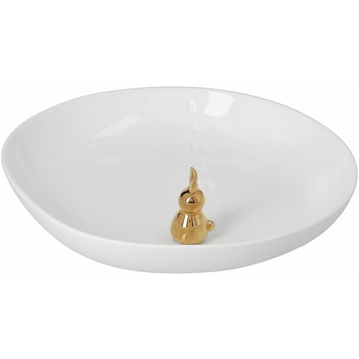 Миска с золотым кроликом 12,5 см räder gmbh