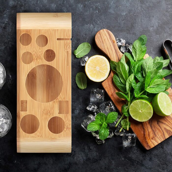 Професійний набір для коктейлів 11 предметів Relaxdays