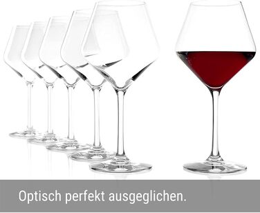 Келихи для білого вина Stlzle Lausitz Revolution 365 мл I Келихи для білого вина Набір з 6 келихів для благородного кришталю I Келихи для вина Можна мити в посудомийній машині I Набір келихів для білого вина ударостійкий I найвищої якості (545 мл келихи д