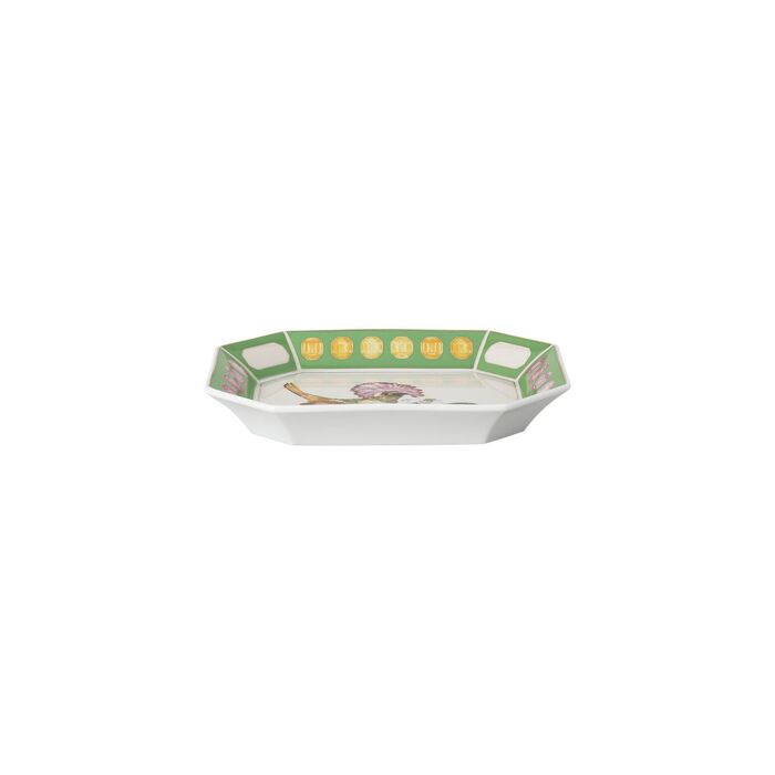 Сервировочная блюдо 20 х 16 см Королевская мухоловка IDYLLIA Swarovski x Rosenthal