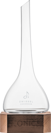 Декантер для червоного вина 0,75л на дерев'яній підставці Iconics Zwiesel Glas