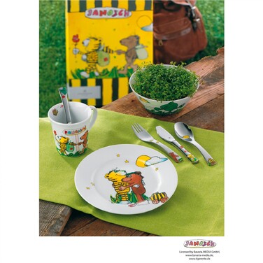 Набір дитячого посуду з велозвонком 6 предметів Janosch WMF