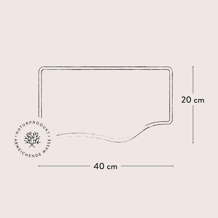 Обробна дошка з натуральної оливкового дерева Das Olivenholzbrett