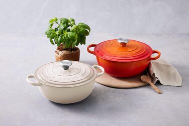Чавунна каструля Le Creuset Signature, 24 см, 4,1 л (Колір Ofenrot)