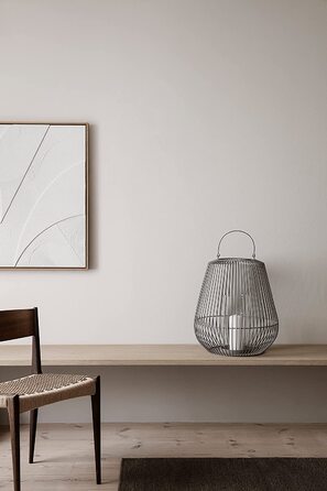 Фонарь под свечу 45 см S White Nidea Blomus