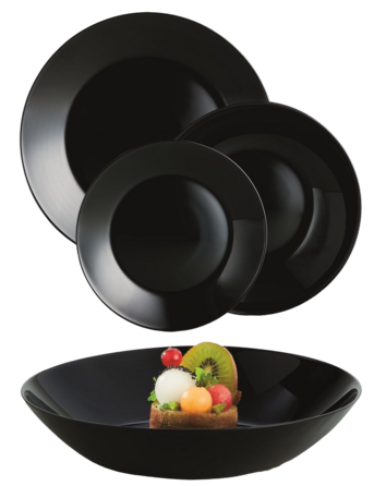 Сервіз Luminarc Zelie Black, 18 предметів (7163731)