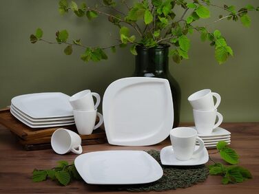 Набір посуду 4 персони, 18 предметів, Melbourne Creatable